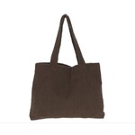 Koopman Schoudertas 58x42x10cm - Donkerbruin