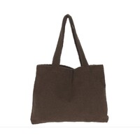 Koopman Schoudertas 58x42x10cm - Donkerbruin