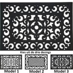 Koopman Deurmat Rubber 60x40cm - Model 3