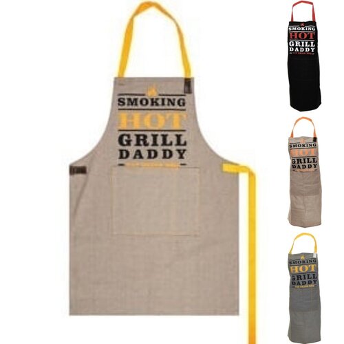 Koopman Schort met Buidelzak Grill Daddy - Zwart