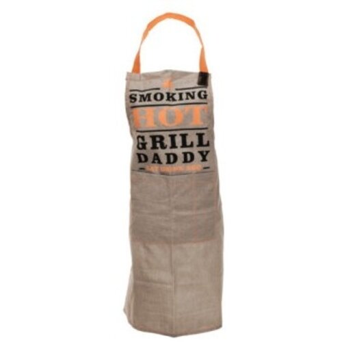 Koopman Schort met Buidelzak Grill - bruin