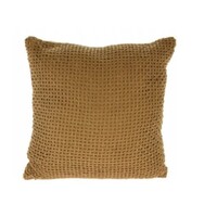 Koopman Kussen 45x45cm Gebreid - Oker
