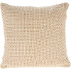 Koopman Kussen 45x45cm Gebreid - Beige