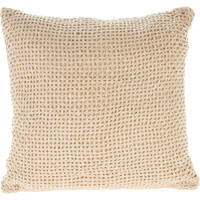 Koopman Kussen 45x45cm Gebreid - Beige