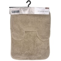 Koopman Badkamermat Set 2dlg 50x70cm - Bruin