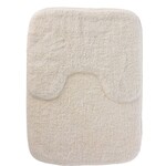 Koopman Badkamermat Set 2dlg 50x70cm - Creme