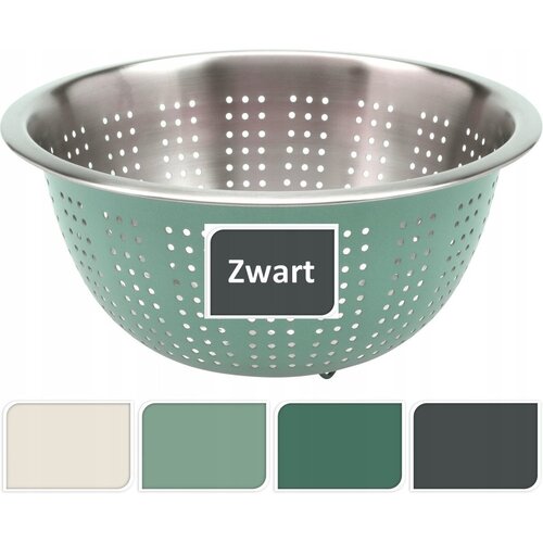 Koopman Vergiet Rvs 24cm - Zwart