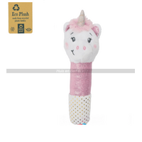 Koopman Baby Rammelaar Eenhoorn - Roze