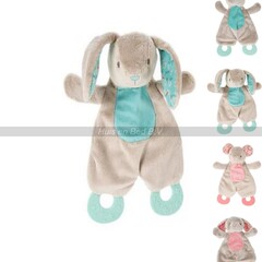 Koopman Baby Tutteldoek Dier - Met lange blauwe oren