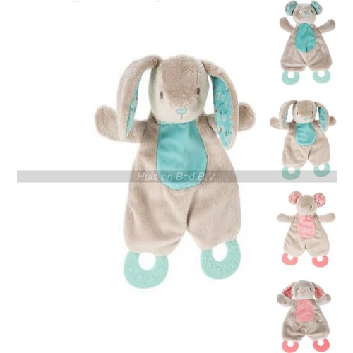 Koopman Baby Tutteldoek Dier - Met lange blauwe oren