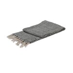 Koopman Streep Design Deken 130x170cm - Donkere tint