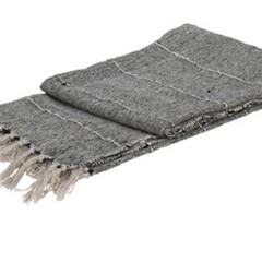 Koopman Streep Design Deken 130x170cm - Donkere tint