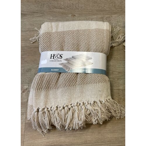 Koopman  Plaid 130x170cm - Bruin