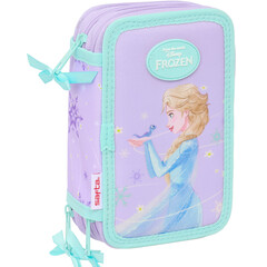 Disney Frozen Gevuld Etui Spirit - 37 stuks - 19,5 x 12,5 x 5,5 cm - Polyester