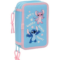 Disney Lilo & Stitch Gevuld Etui Happy - 37 stuks - 19,5 x 12,5 x 5,5 cm - Polyester