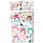 Squishmallows Dekbedovertrek Hug - 140 x 200 + 70 x 90 cm - Polyester