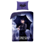 Wednesday Dekbedovertrek Nevermore - 140 x 200 + 70 x 90 cm - Polyester