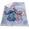 Disney Lilo & Stitch Sherpa Fleeceplaid Best Friends - 130 x 170 cm - Polyester/fleece