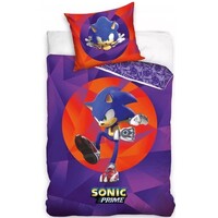Sonic Dekbedovertrek Prime - 140 x 200 + 60 x 70 cm - Katoen