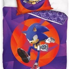 Sonic Dekbedovertrek Prime - 140 x 200 + 60 x 70 cm - Katoen