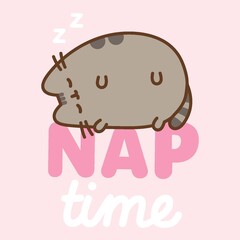 Pusheen Fleecedeken Nap Time - 130 x 160 cm - Polyester