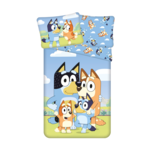 Bluey Dekbedovertrek Happy Family - 140 x 200 cm / 70 x 90 cm - Katoen