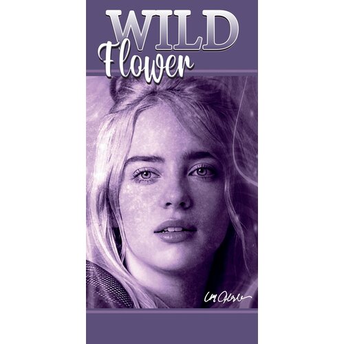 Billie Eilish Strandlaken Wild Flower - 70 x 140 cm - Katoen