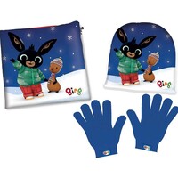 Bing Bunny Set muts, sjaal en handschoenen Winter - ONE SIZE 3-6 jr - Polyester Fleece