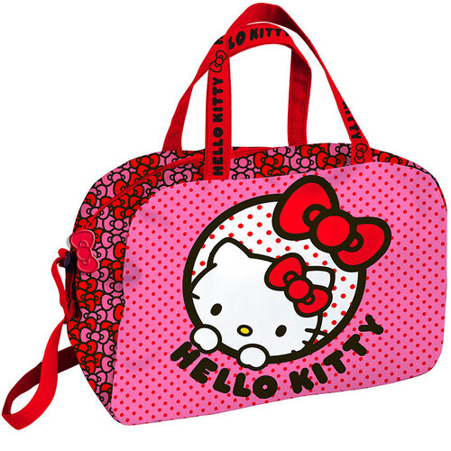 Hello Kitty Sporttas Bow - 40 x 25 x 17 cm - Polyester
