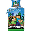 Minecraft Dekbedovertrek Pixel - 140 x 200 cm + 50 x 70 cm - Katoen
