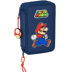 Super Mario Gevuld Etui Trick - 29 stuks - 19,5 x 12,5 x 4 cm - Polyester