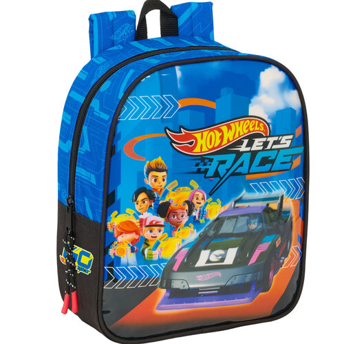 Hot Wheels Peuterrugzak Let's Race - 27 x 22 x 10 cm - Polyester