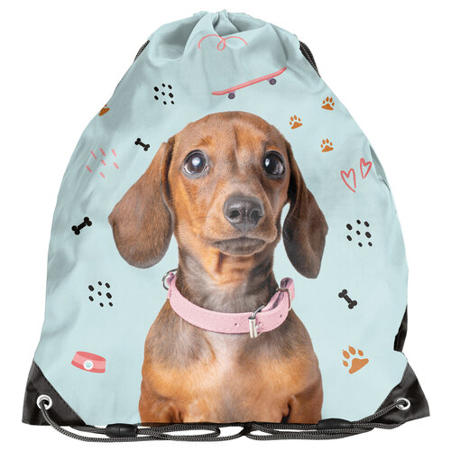 PASO Gymtas Zwemtas Teckel - 45 x 34 cm - Polyester