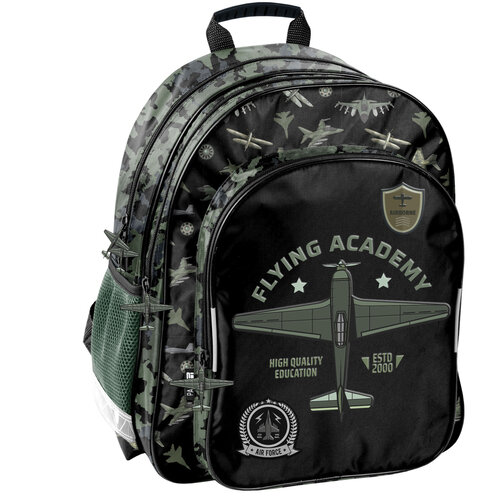 PASO Rugzak Vliegtuig - 38 x 29 x 16 cm - Polyester