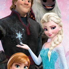 Disney Frozen Strandlaken Snowflake - 70 x 140 cm - Katoen