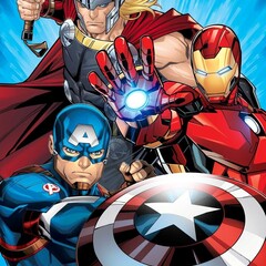 Marvel Avengers Fleeceplaid Action - 100 x 150 cm - Polyester