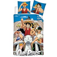 One Piece Dekbedovertrek Thousand Sunny - 140 x 200 + 65 x 65 cm - Polykatoen