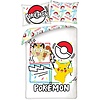 Pokemon Dekbedovertrek, Meowth - Eenpersoons - 140 x 200 + 70 x 90 cm - Polyester