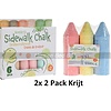 Koopman 2x2 Pack stoepkrijt
