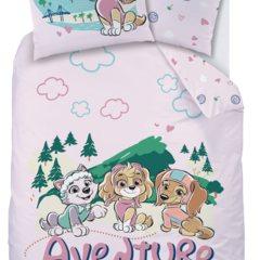Paw Patrol Dekbedovertrek Voyage - 140 x 200 + 63 x 63 cm - Katoen
