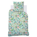 Wee Blue Bell Dekbedovertrek Fauna Flora - 140 x 200 + 63 x 63 cm - Katoen