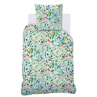 Wee Blue Bell Dekbedovertrek Fauna Flora - 140 x 200 + 63 x 63 cm - Katoen