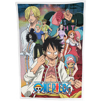 One Piece Sherpa Fleecedeken Crew - 100 x 150 cm - Polyester