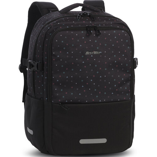 Bestway Rugzak Cube Cabin, Black - 49 x 35 x 15 cm - Polyester