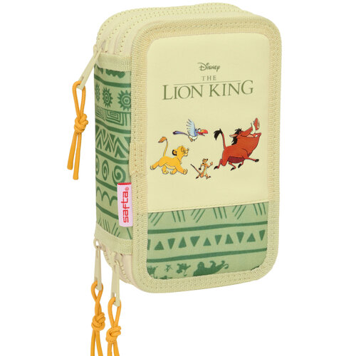 Safta Gevuld Etui, Simba - 36 stuks - 19,5 x 12,5 x 5,5 cm - Polyester