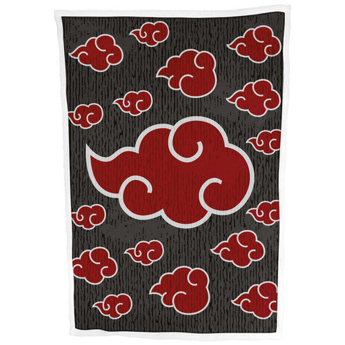Naruto Sherpa Fleecedeken, Red Cloud - 100 x 150 cm - Polyester