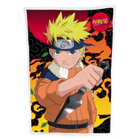 Naruto Sherpa Fleecedeken, Hokage - 100 x 150 cm - Polyester