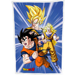 Dragon Ball Sherpa Fleecedeken, Super Saiyan - 100 x 150 cm - Polyester