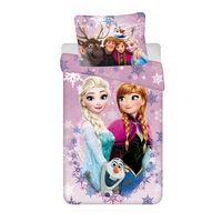 Disney Frozen dekbedovertrek - Eenpersoons - 140 x 200 cm / 60 x 70 cm - Katoen