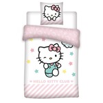 Hello Kitty Dekbedovertrek, Club - Eenpersoons - 140 x 200 + 65 x 65 cm - Katoen